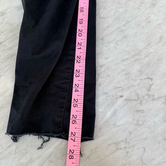 Cabi The Scout Pants cotton Pockets Slim Skinny Leg Washed Black size 6 - Picture 7 of 7